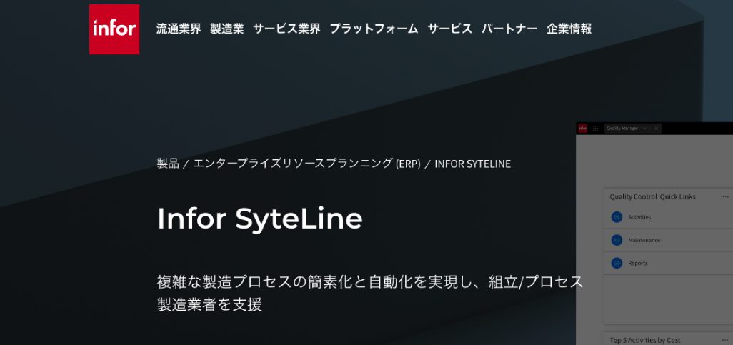 Infor SyteLine